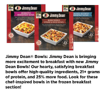 Jimmy Dean Bowls