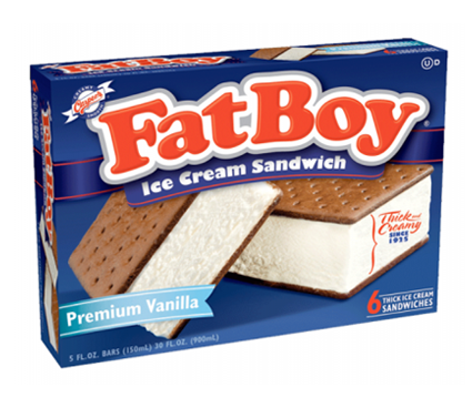 Fat Boy Ice Cream Sandwiches
